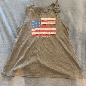 Abercrombie kids patriotic tank